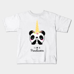 I am a Pandicorn Kids T-Shirt